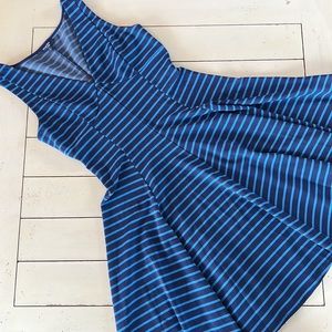 Peter Som Two Tone Blue Dress.
